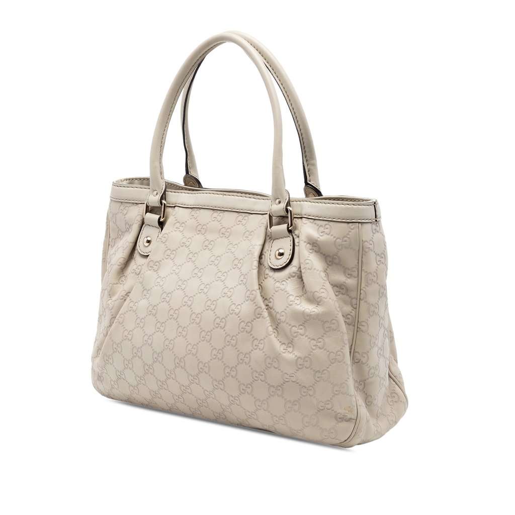 Gucci Guccissima Sukey Tote Brown Leather Very good condition - Back View