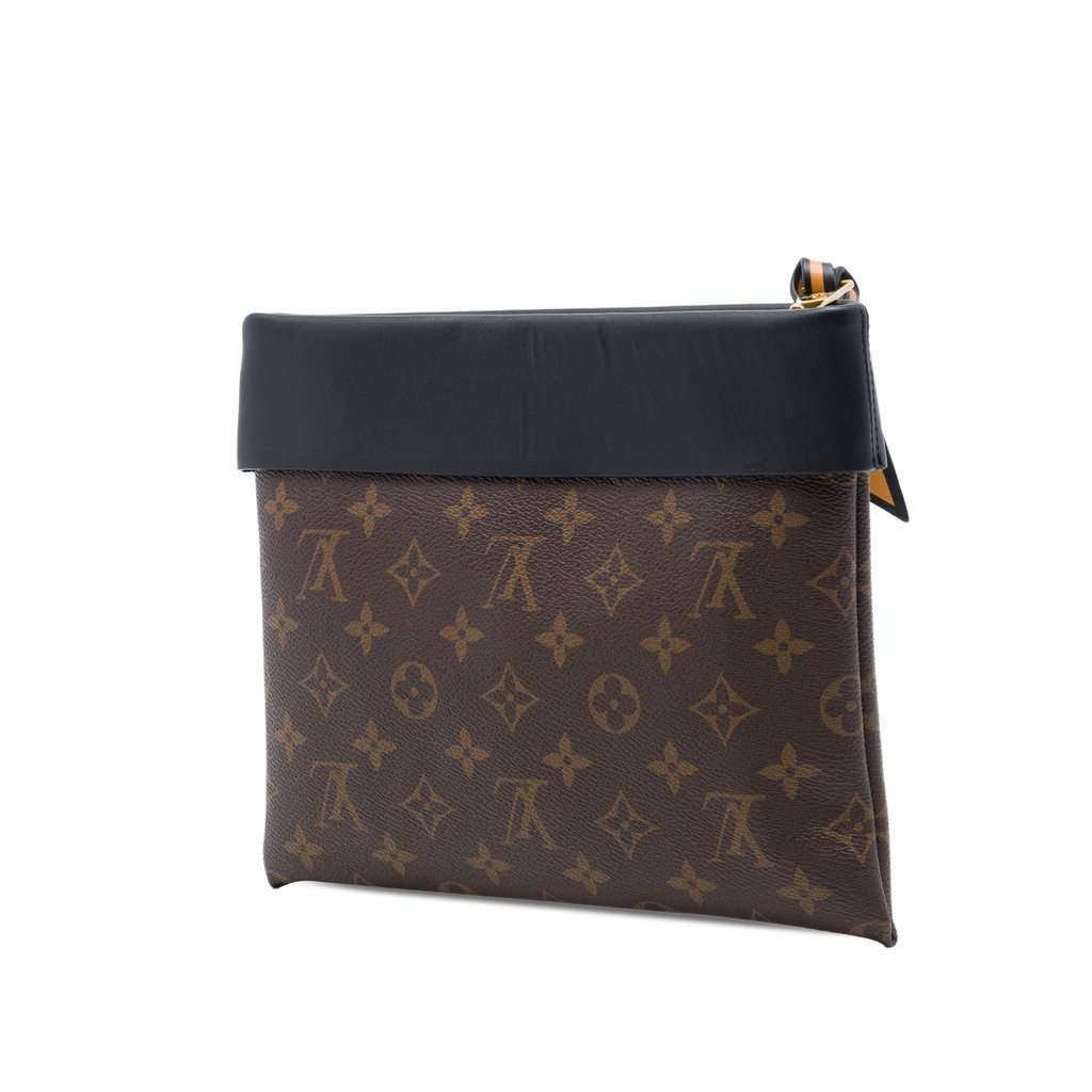Louis Vuitton Monogram Pochette Tuileries Black Very good - Back View