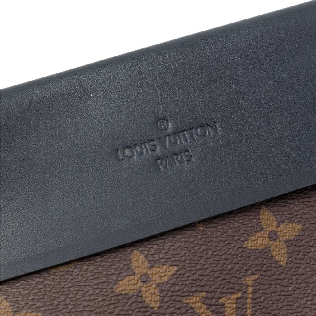 Louis Vuitton Monogram Pochette Tuileries Black Very good - Box View