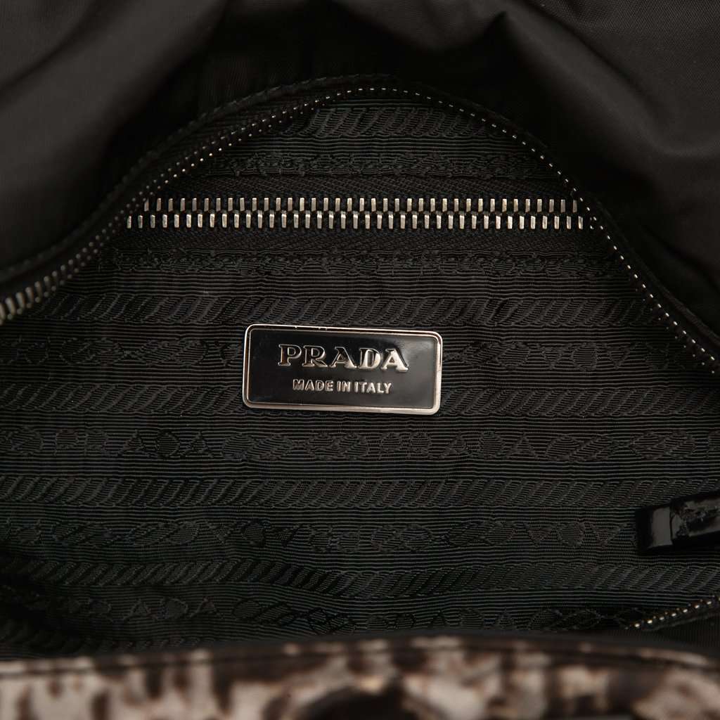 Prada Tessuto New York Street Templi Print Convertible Tote MultiColor Very good - Box View