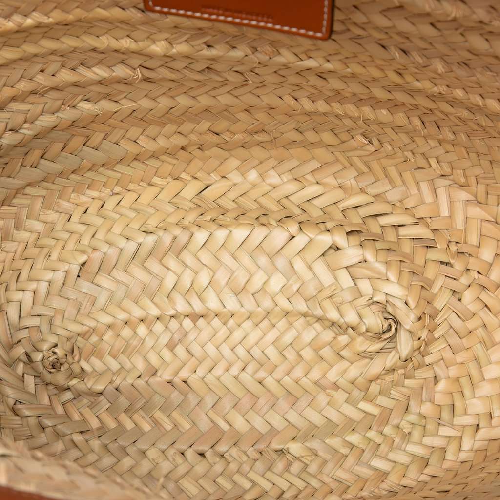 Celine Large Raffia Classic Studded Panier Tote Beige Very good condition - Model View