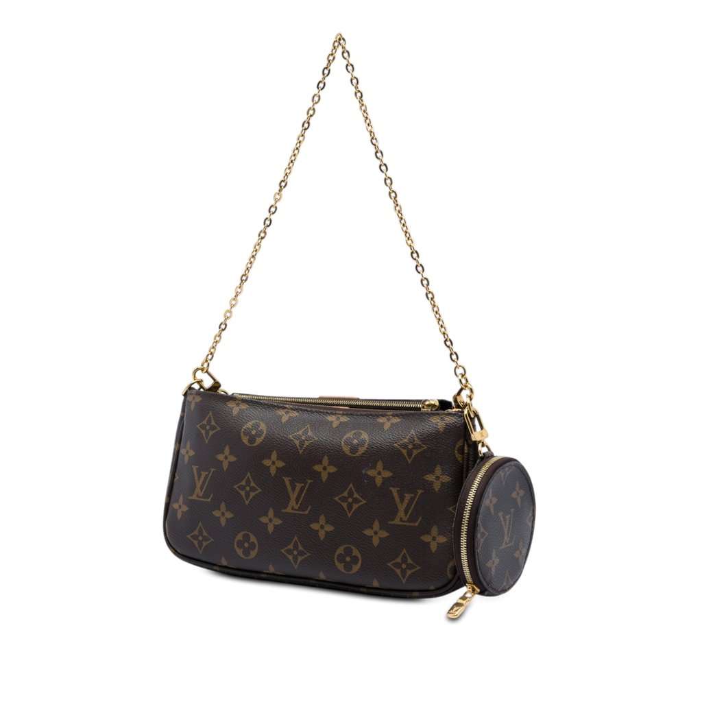 Louis Vuitton Monogram Multi Pochette Accessoires Brown Very good condition - Back View