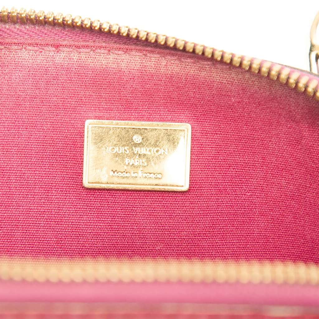 Louis Vuitton Monogram Vernis Ombre Alma BB Red Leather Good - Box View