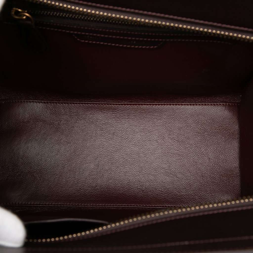Celine Micro Tricolor Leather Luggage Tote Pink Leather Very good condition - Model View