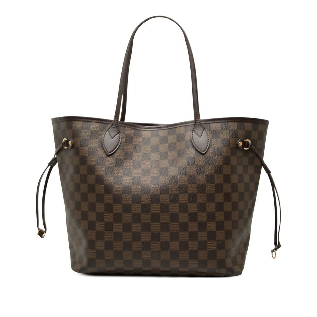 Louis Vuitton Damier Ebene Neverfull MM Brown Very good condition - Front View