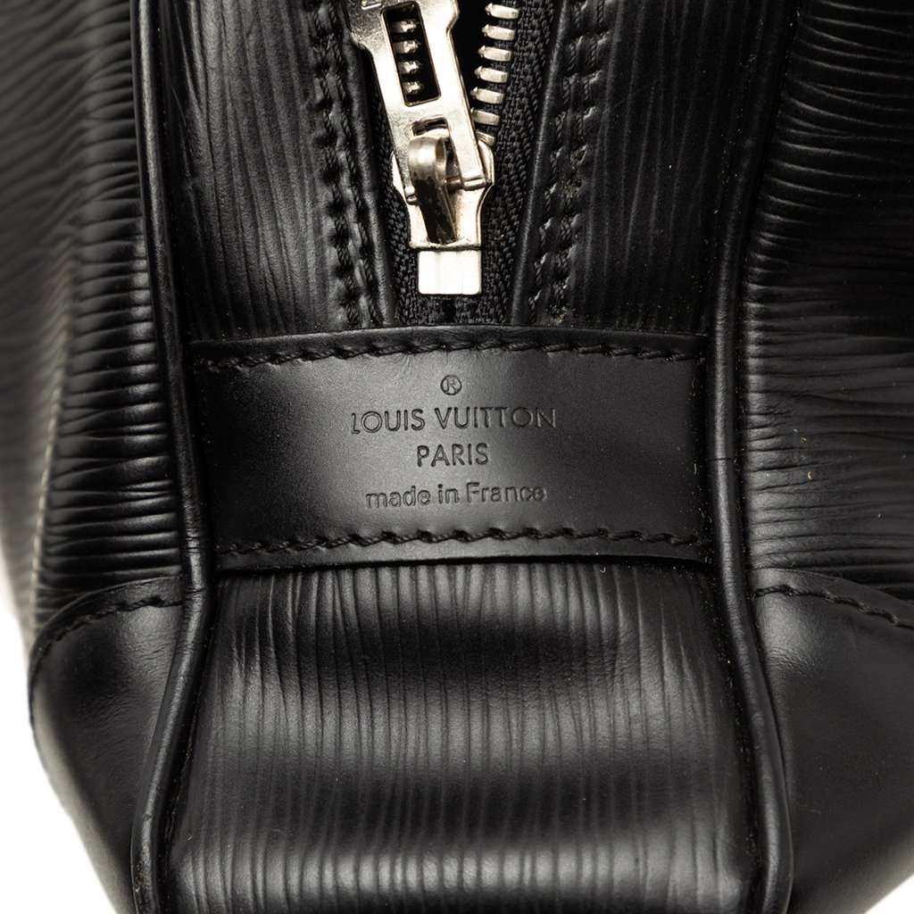 Louis Vuitton Epi Porte Documents Voyage Black Leather Very good - Box View