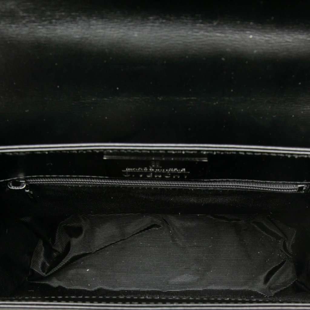 Givenchy Smooth Calfskin Borodia Satchel Black Leather Very good condition - Model View