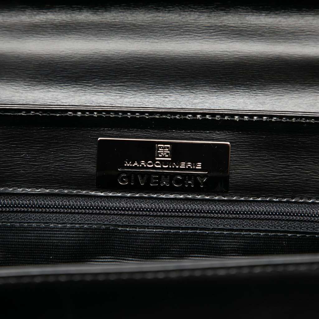 Givenchy Smooth Calfskin Borodia Satchel Black Leather Very good condition - Box View