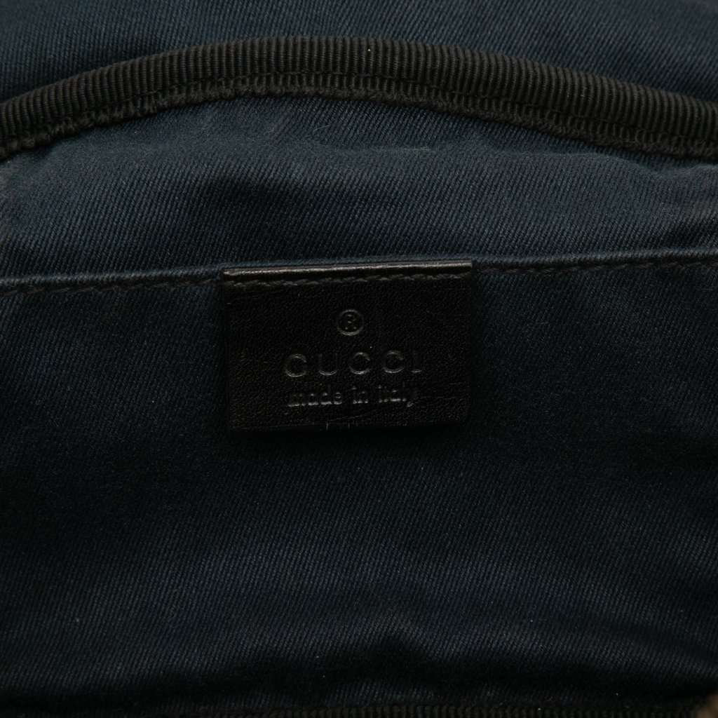 Gucci GG Canvas Vanity Bag Black Very good condition - Box View