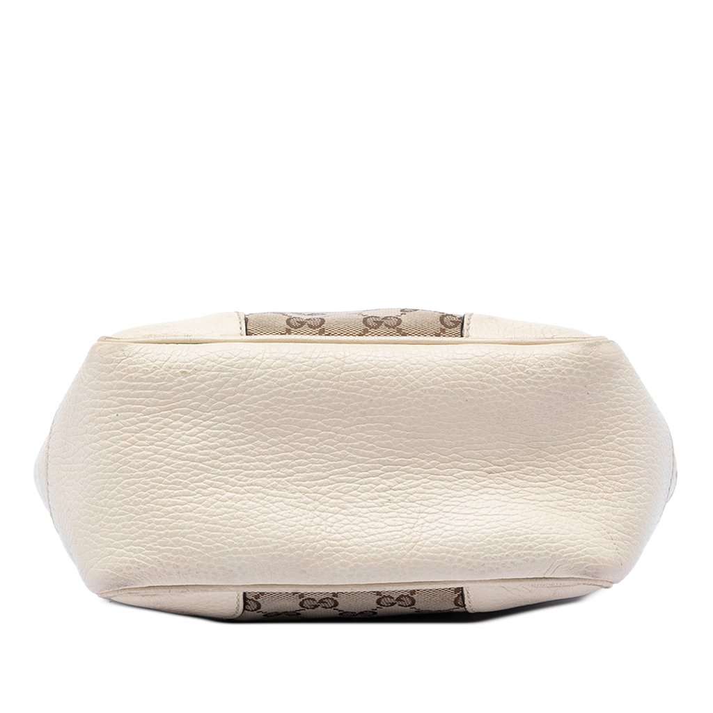 Gucci Small GG Canvas Bree Satchel Beige Very good condition - Inside View