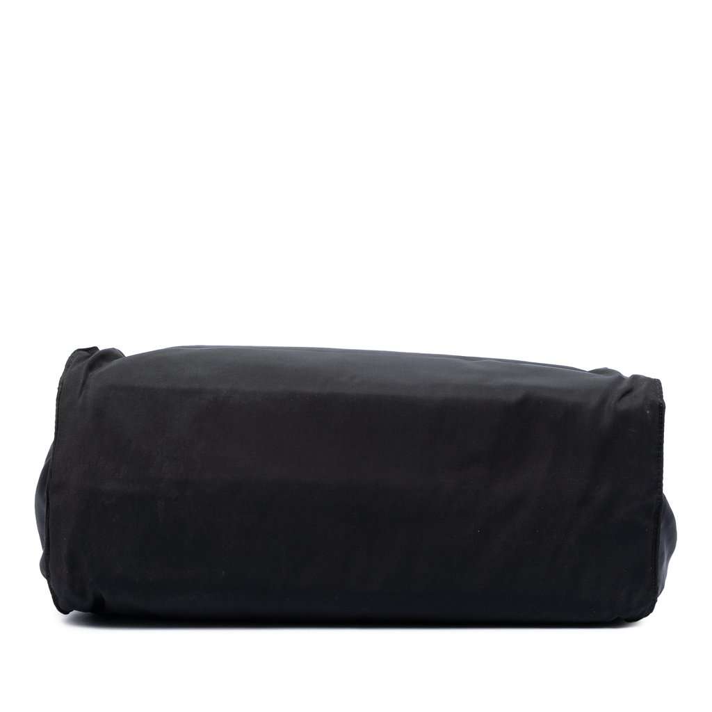 Prada Tessuto Metal Handle Bag Black Very good condition - Inside View