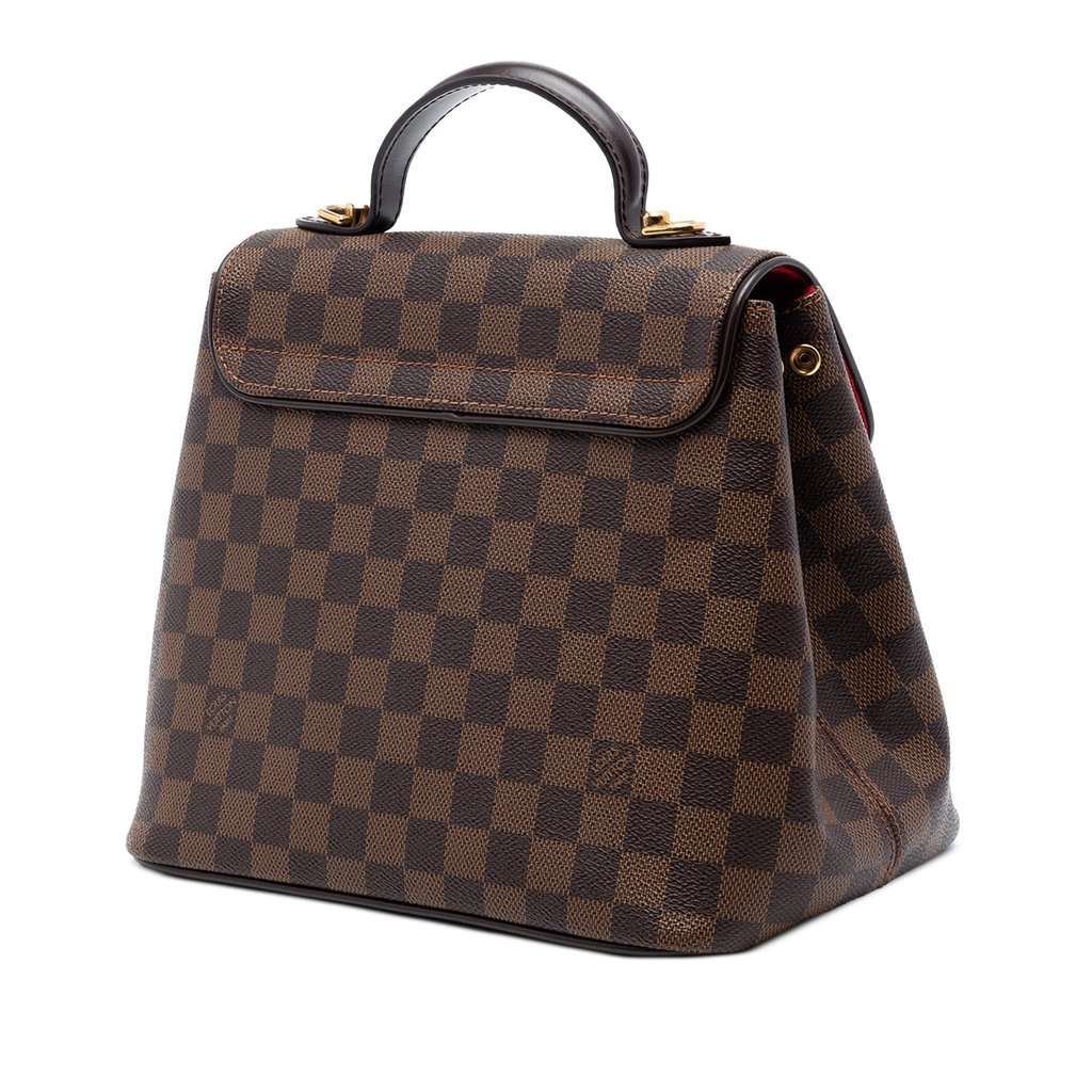 Louis Vuitton Damier Ebene Bergamo PM Brown Very good condition - Back View