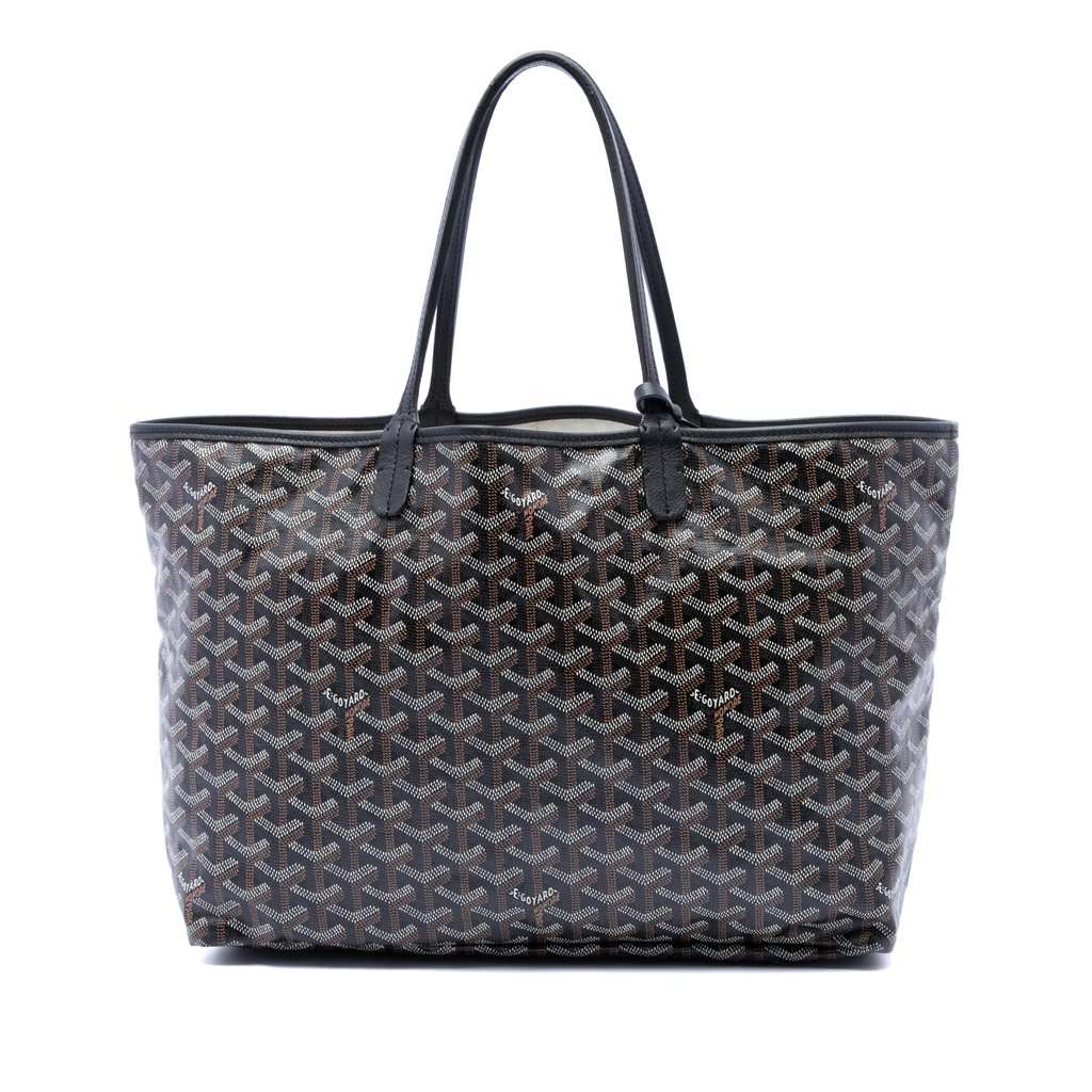 Goyard Goyardine Saint Louis PM Black Very good condition - Front View