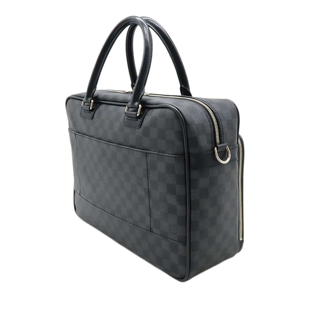 Louis Vuitton Damier Graphite Icare Black Very good condition - Back View