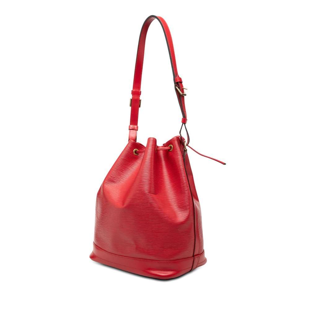 Louis Vuitton Epi Noe GM Red Leather Very good condition - Back View