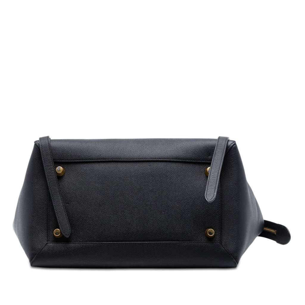 Celine Mini Grained Calfskin Belt Bag Black Leather Very good condition - Inside View