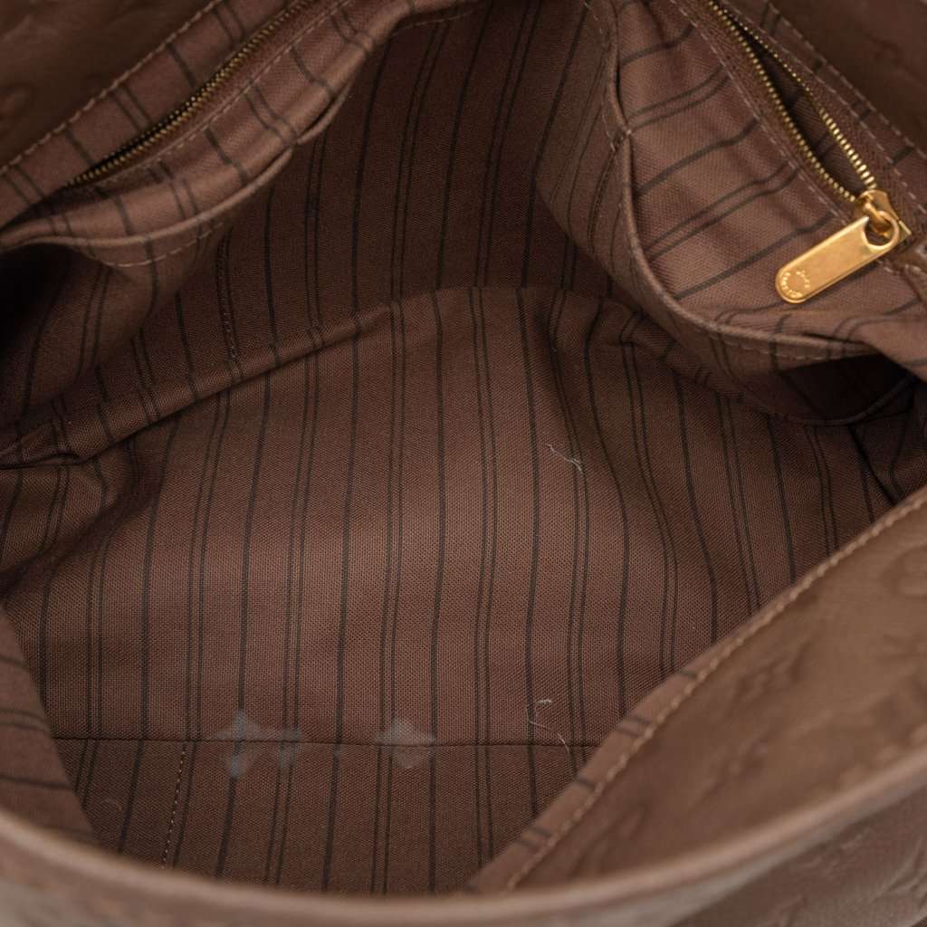 Louis Vuitton Monogram Empreinte Artsy MM Brown Leather Very good condition - Model View
