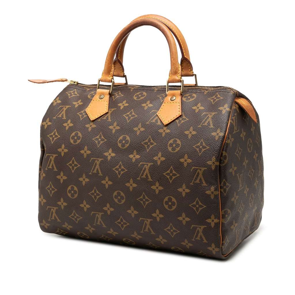 Louis Vuitton Monogram Speedy 30 Brown Very good - Back View