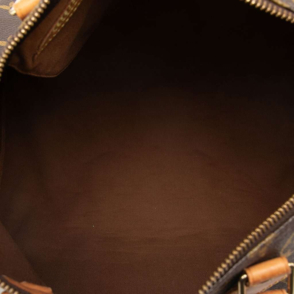Louis Vuitton Monogram Speedy 30 Brown Very good - Model View