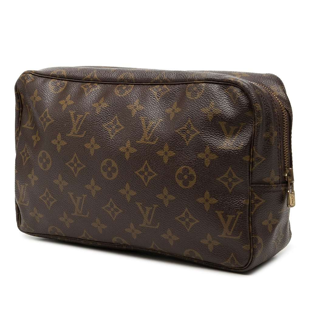 Louis Vuitton Monogram Trousse Toilette 28 Brown Very good condition - Back View