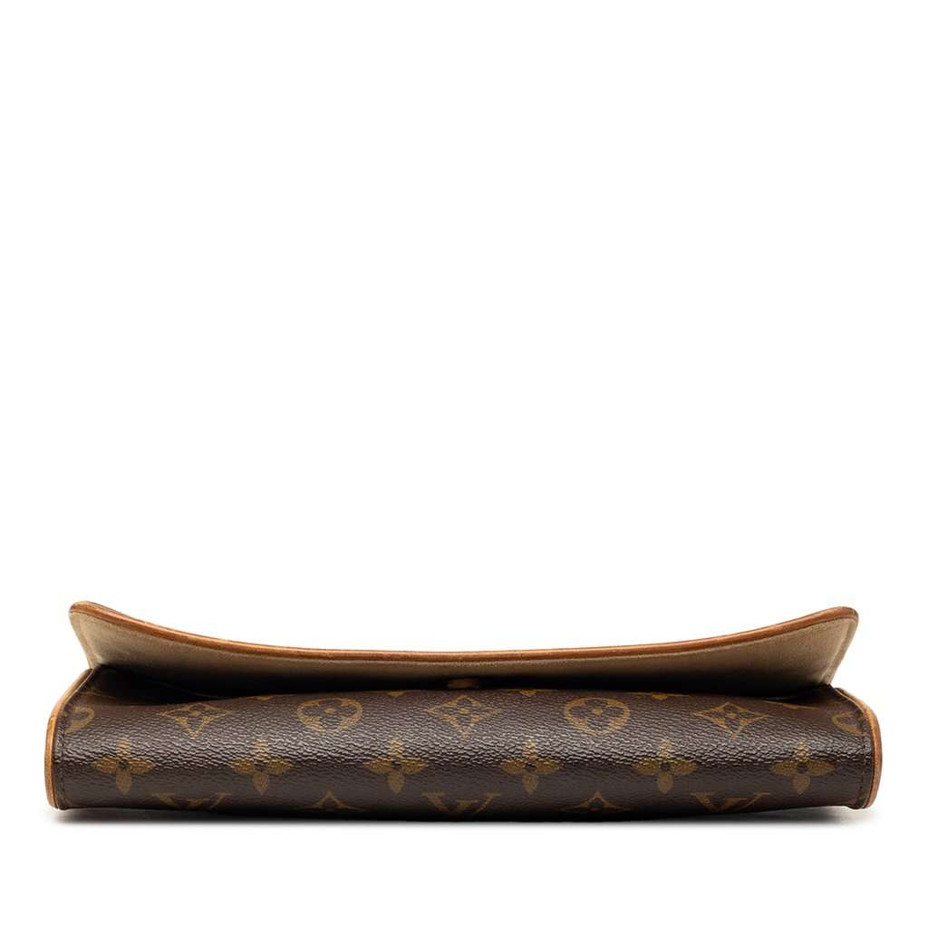 Louis Vuitton Monogram Pochette Twin GM Brown Very good - Inside View