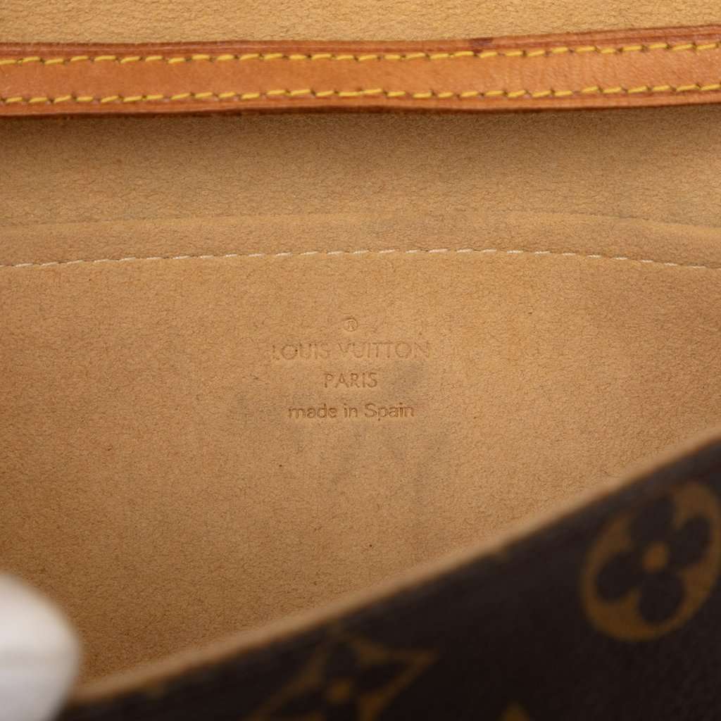 Louis Vuitton Monogram Pochette Twin GM Brown Very good - Box View