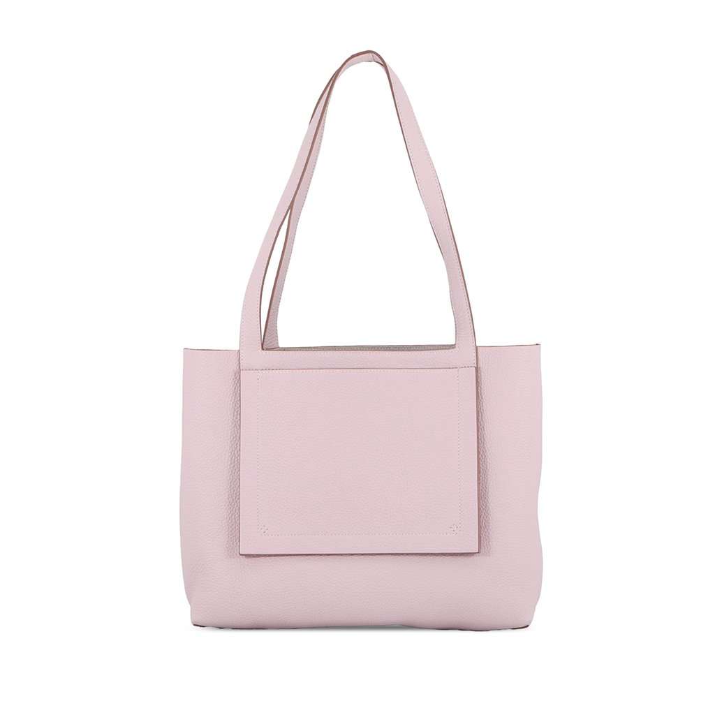 Hermès Clemence Cabasellier 31 Pink Leather Very good condition - Front View