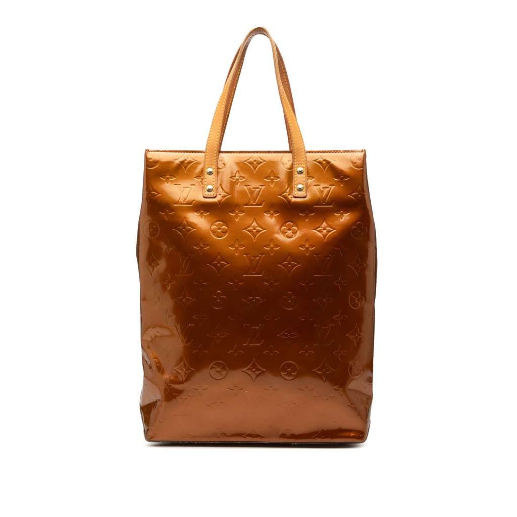 Louis Vuitton Monogram Vernis Reade MM Brown Leather Very good condition - Front View