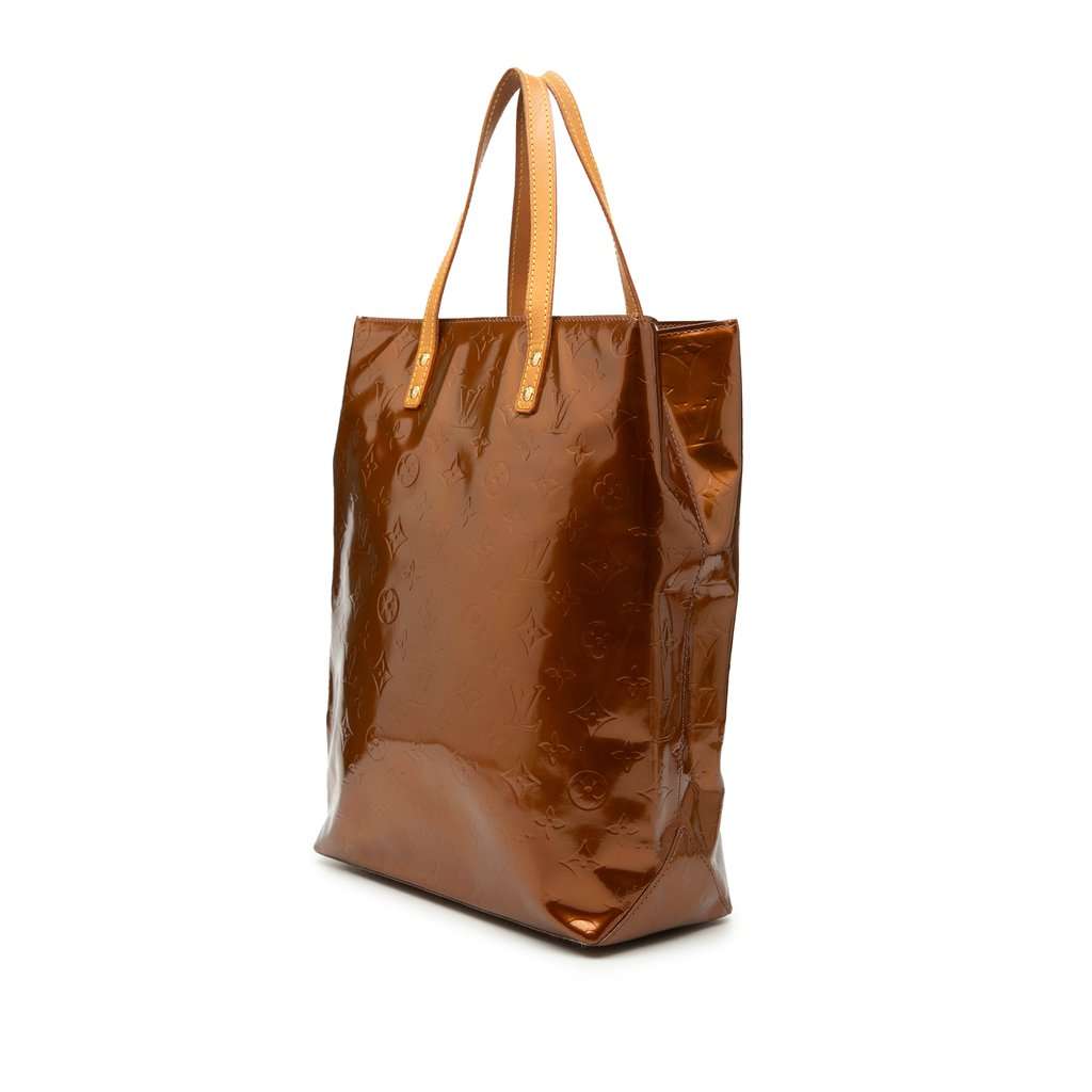 Louis Vuitton Monogram Vernis Reade MM Brown Leather Very good condition - Back View