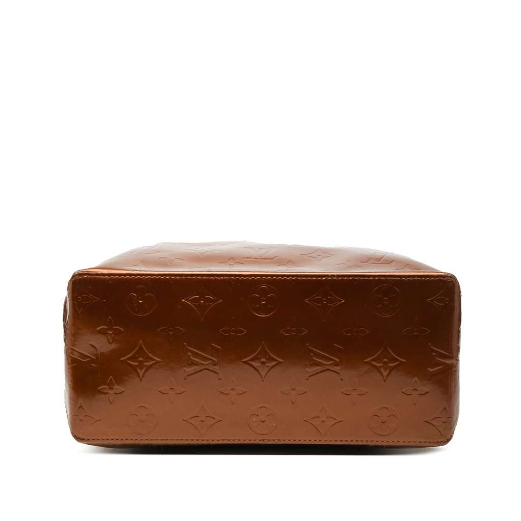Louis Vuitton Monogram Vernis Reade MM Brown Leather Very good condition - Inside View