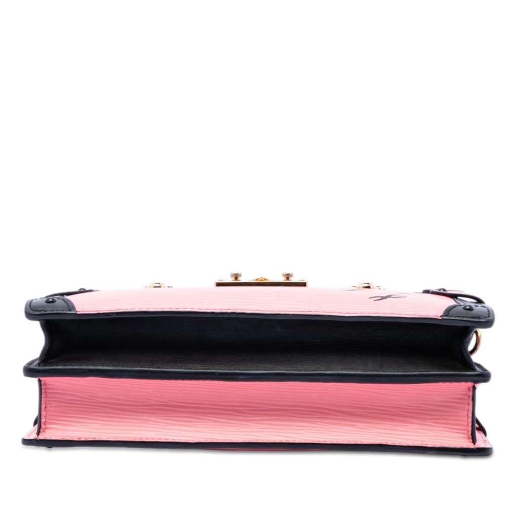 Louis Vuitton Epi Trunk Clutch Pink Leather Very good condition - Inside View