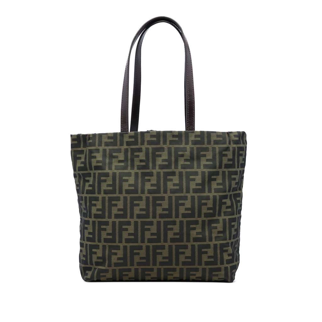 Fendi Zucca Canvas Tote Brown Very good condition - Front View