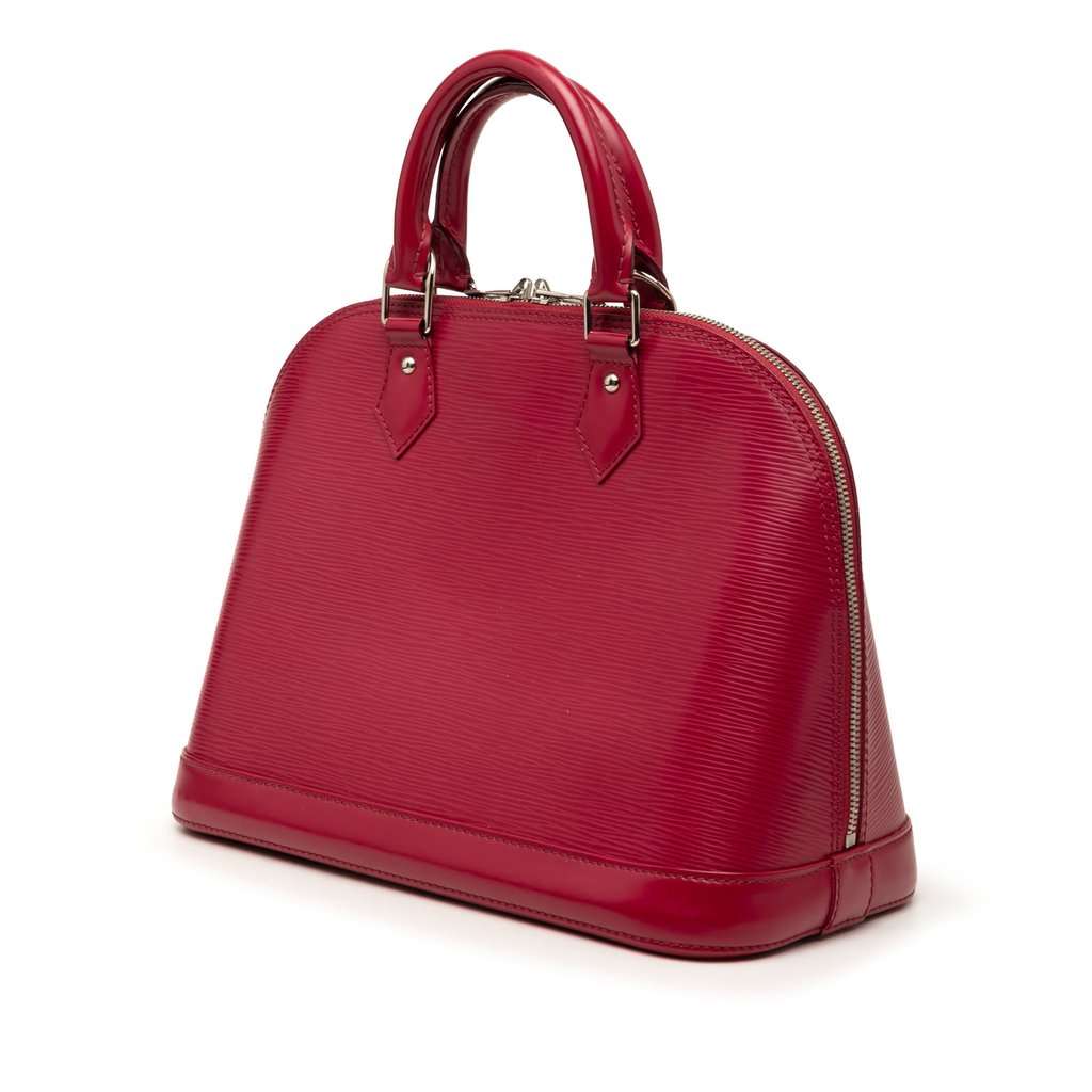Louis Vuitton Epi Alma PM Pink Leather Very good - Back View