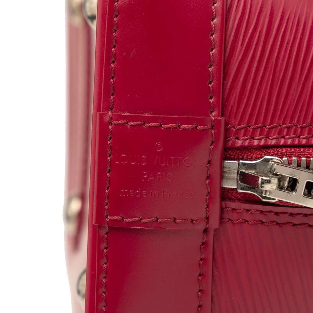 Louis Vuitton Epi Alma PM Pink Leather Very good - Box View
