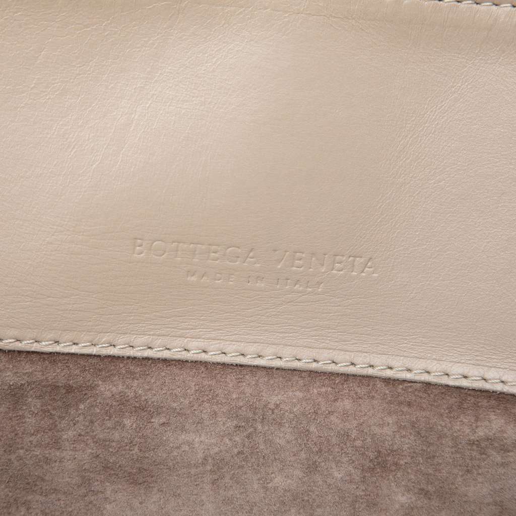 Bottega Veneta Medium Nappa Intrecciato Roma Tote Brown Leather Very good - Box View