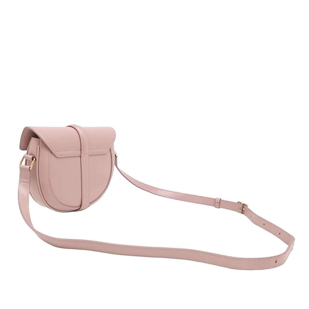 Celine Small Calfskin Besace 16 Crossbody Pink Leather Very good condition - Back View
