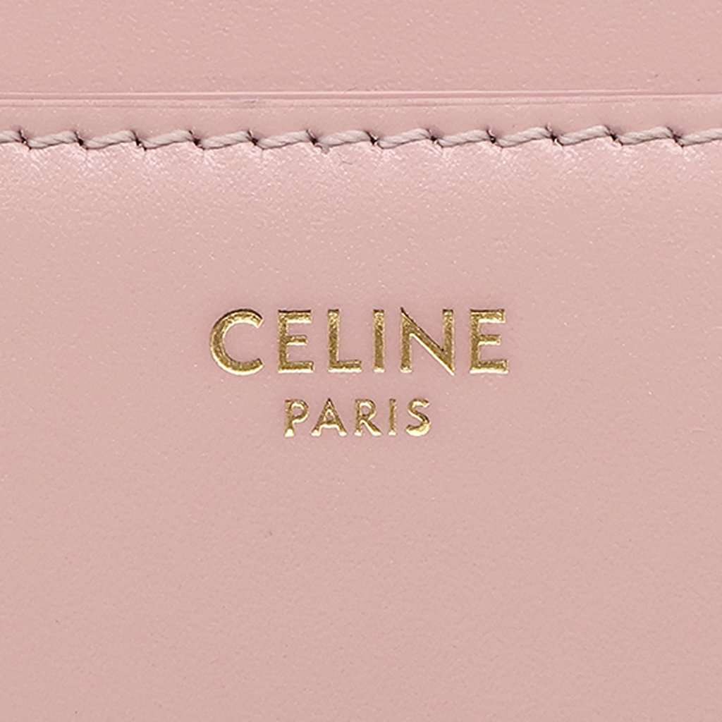 Celine Small Calfskin Besace 16 Crossbody Pink Leather Very good condition - Box View