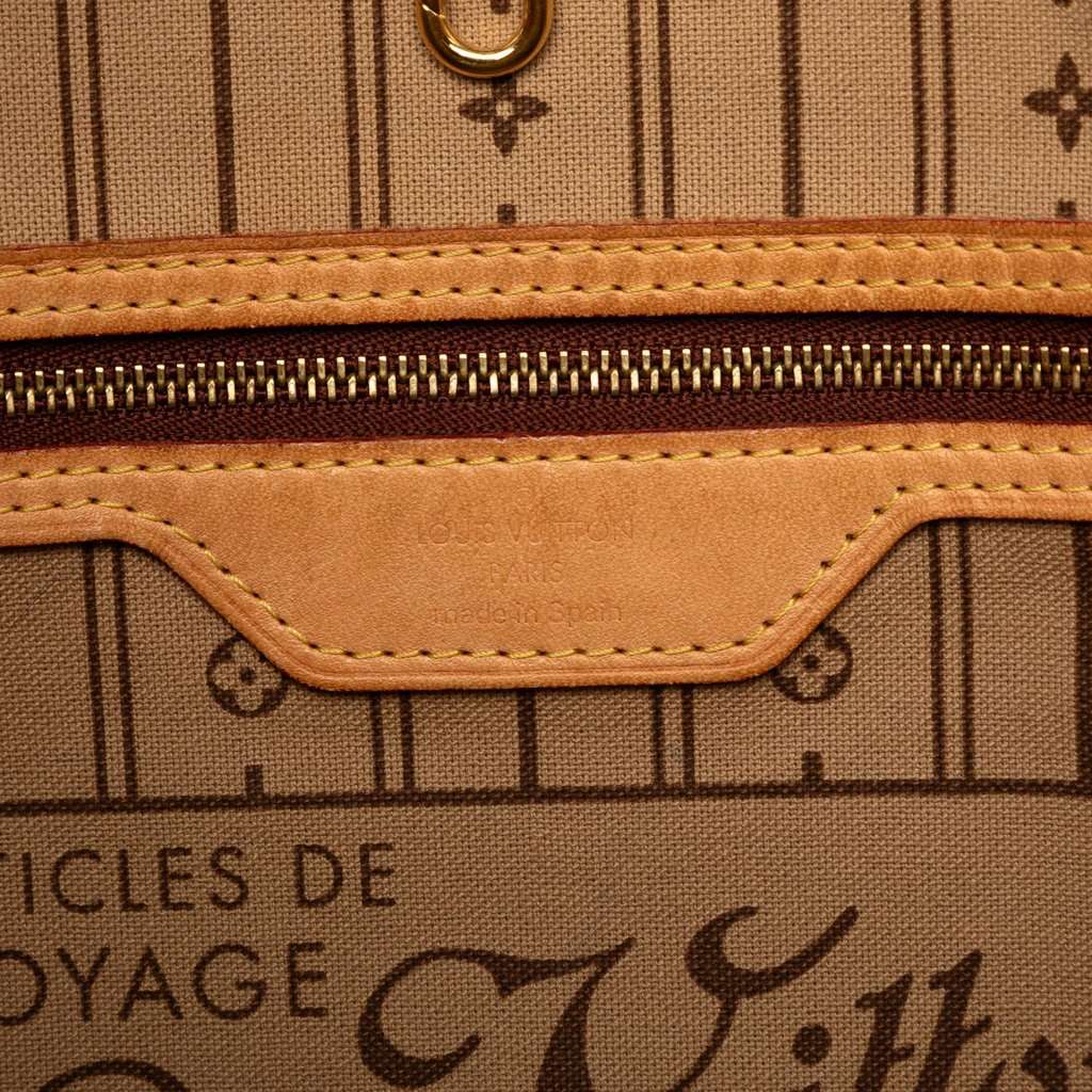 Louis Vuitton Monogram Neverfull MM Brown Very good - Box View