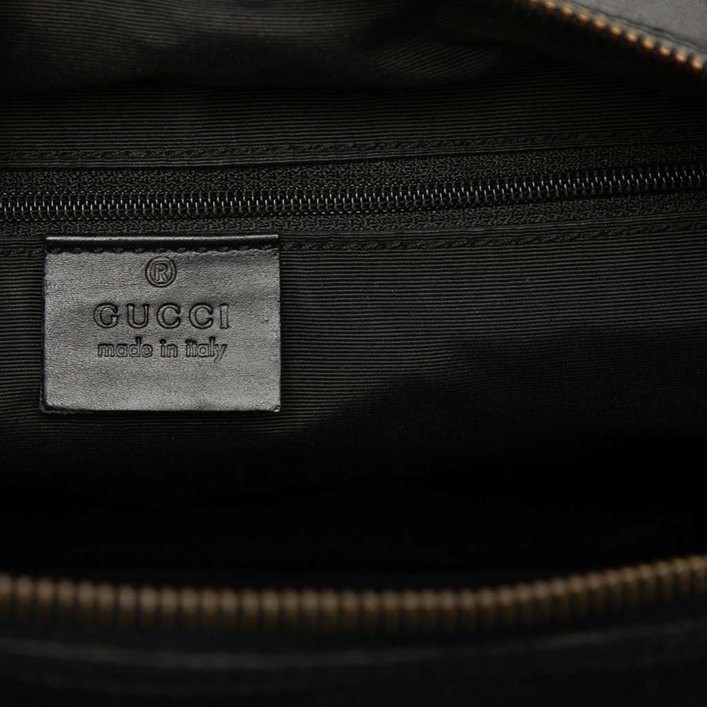Gucci GG Denim Shoulder Bag Navy Very good - Box View