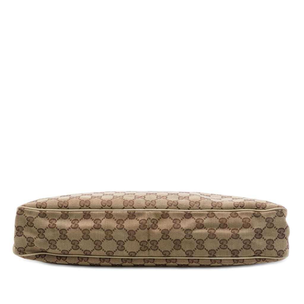 Gucci GG Canvas Eclipse Shoulder Bag Beige Very good - Inside View