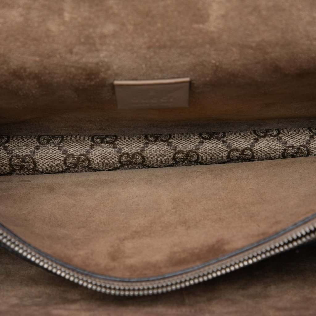 Gucci Medium GG Supreme Dionysus Shoulder Bag Beige Very good condition - Model View