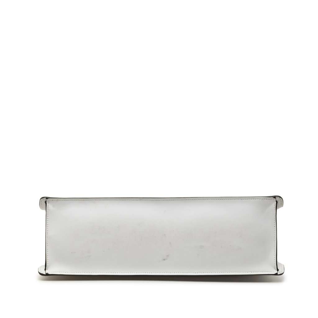 Valentino Leather Rockstud VLTN Satchel White Leather Very good - Inside View