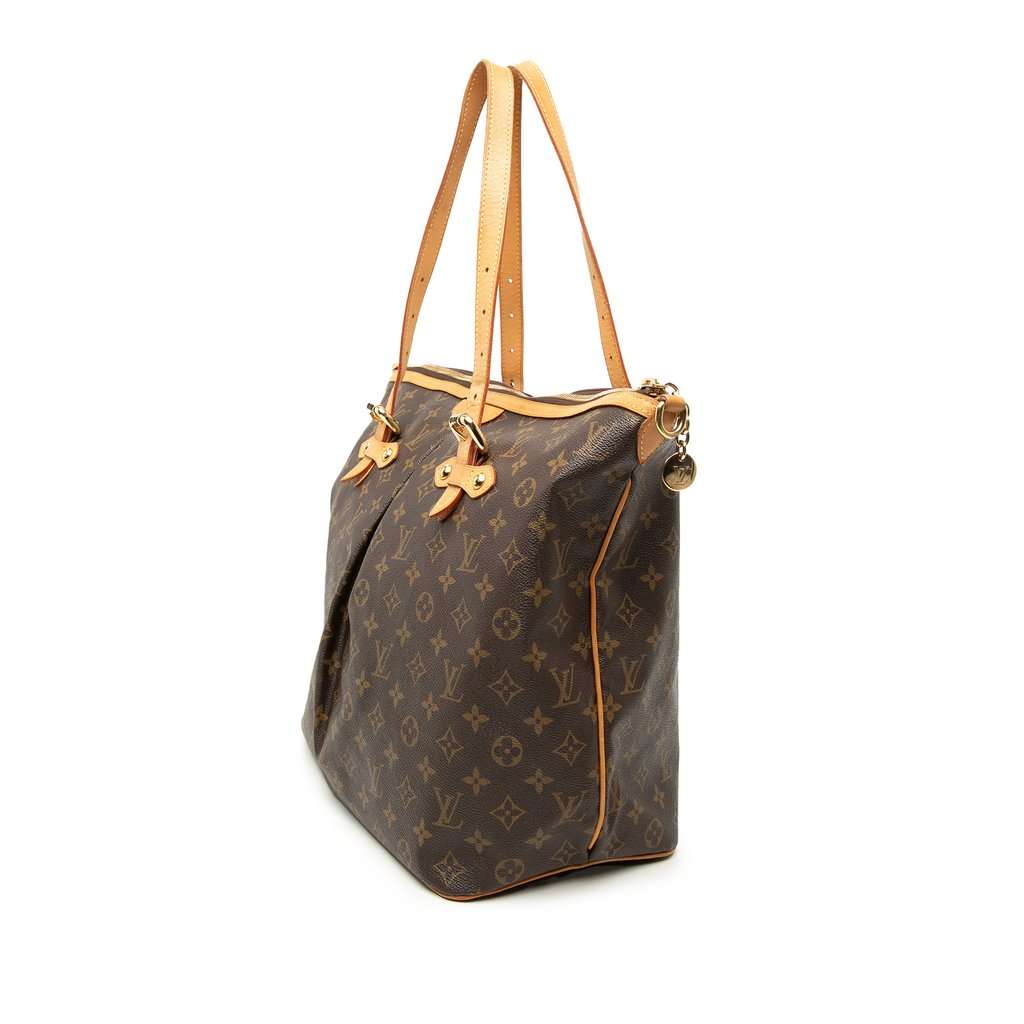 Louis Vuitton Monogram Palermo GM Brown Very good - Back View