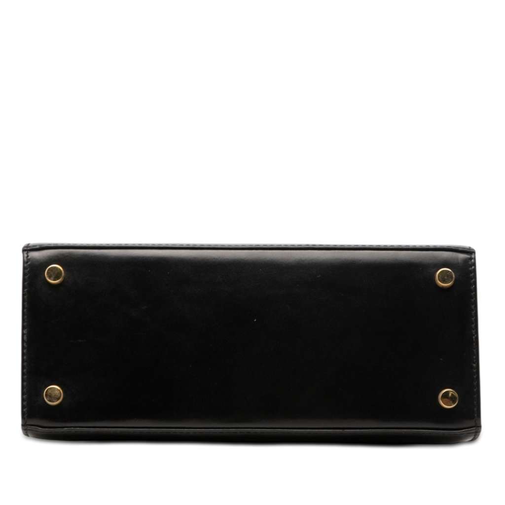 Salvatore Ferragamo Leather Vara Bow Satchel Black Leather Very good condition - Inside View