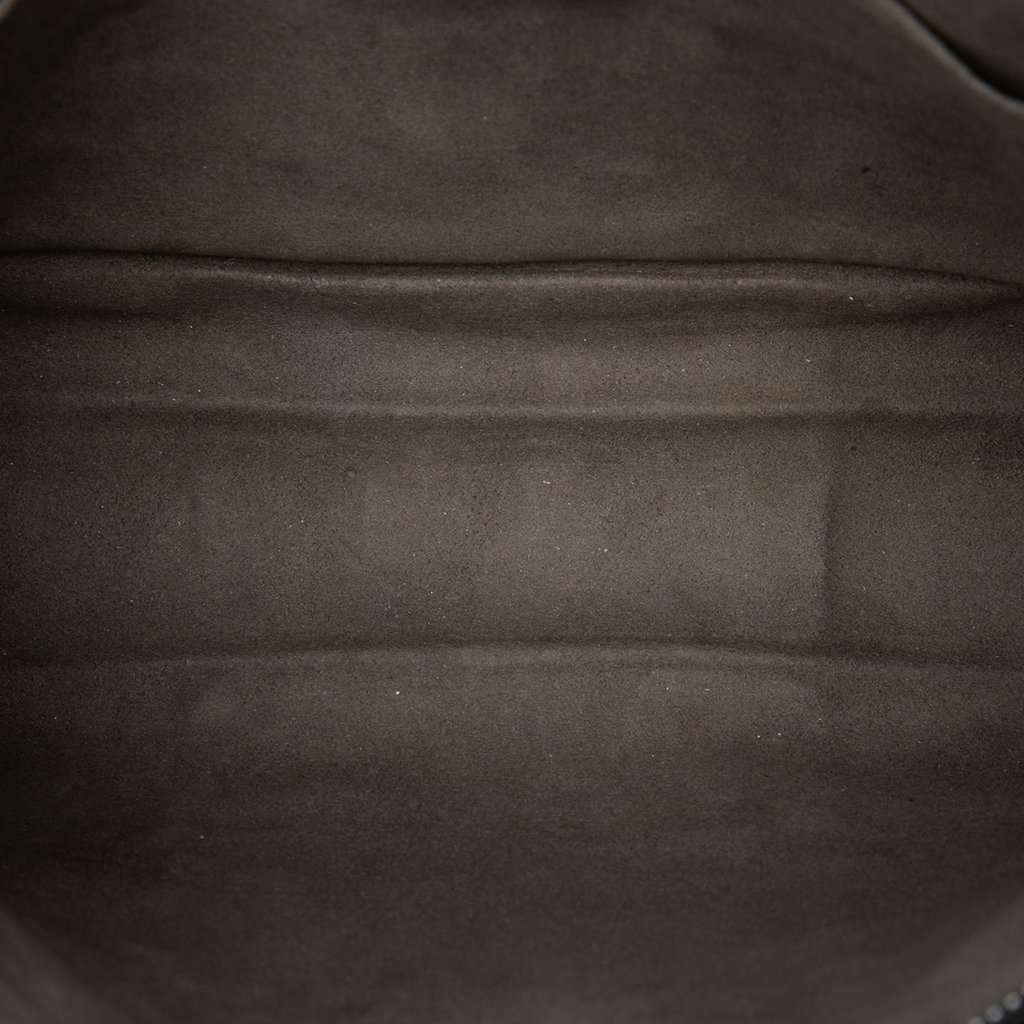 Gucci Guccissima Web Clutch Black Leather Very good - Model View