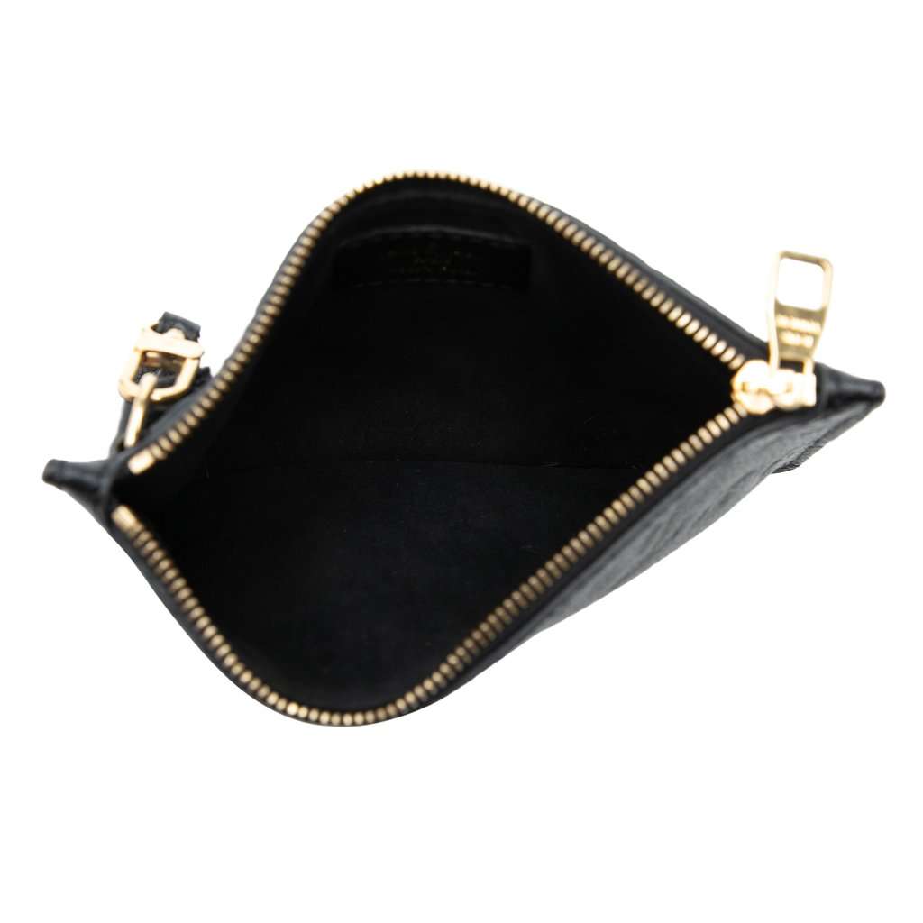Louis Vuitton Monogram Empreinte Loop Pouch Black Leather Very good - Model View