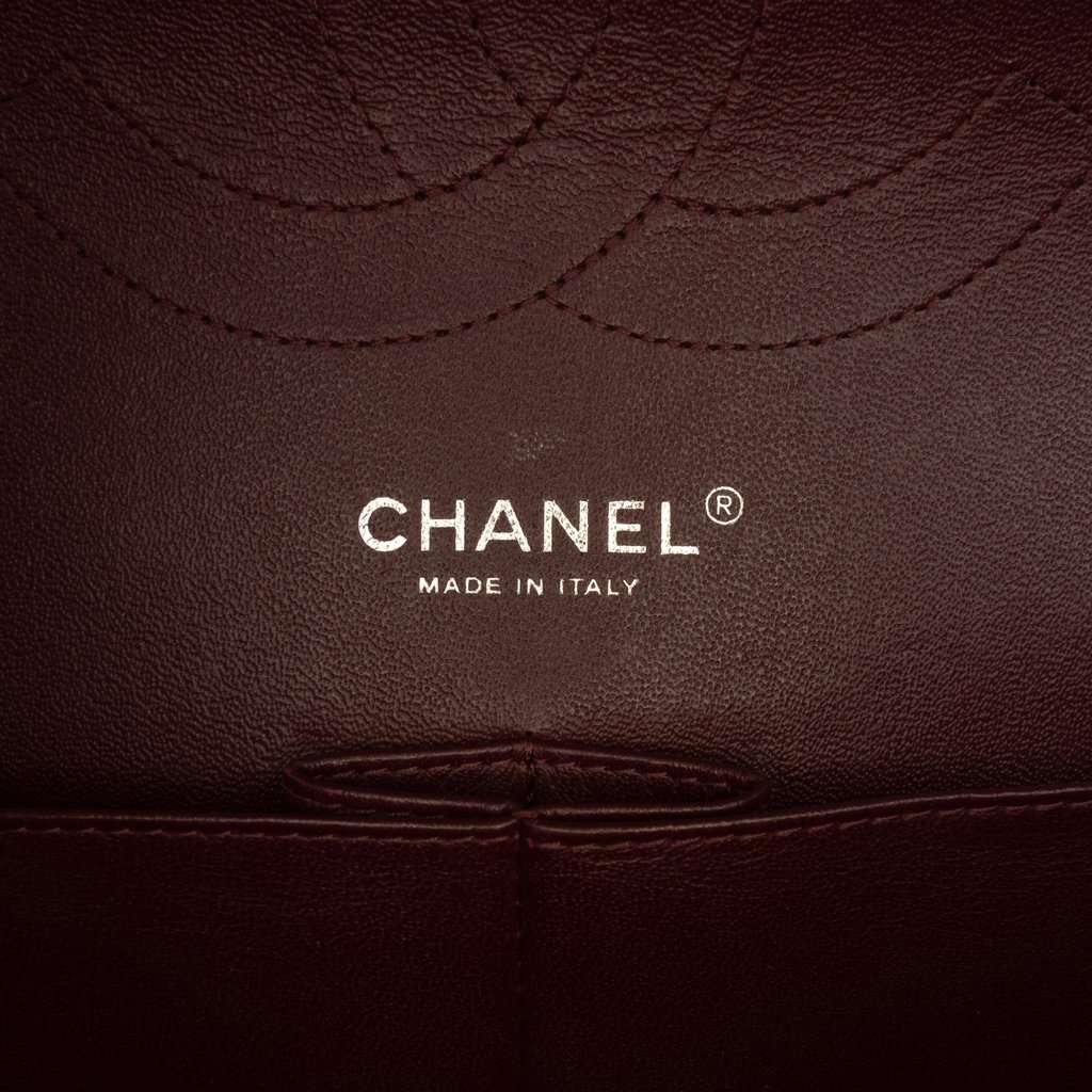 Chanel Jumbo Classic Caviar Double Flap Black Leather Very good condition - Box View