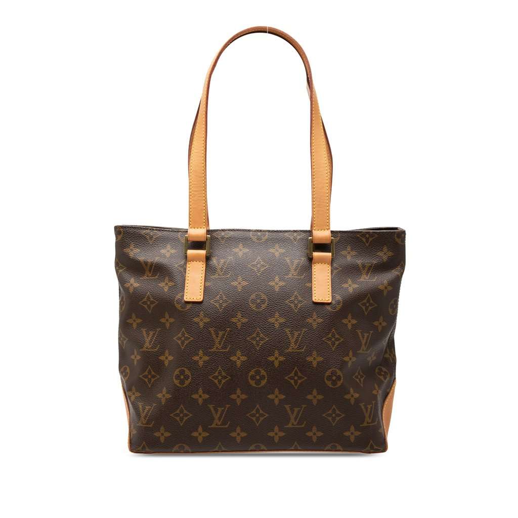 Louis Vuitton Monogram Cabas Piano Brown Very good - Front View