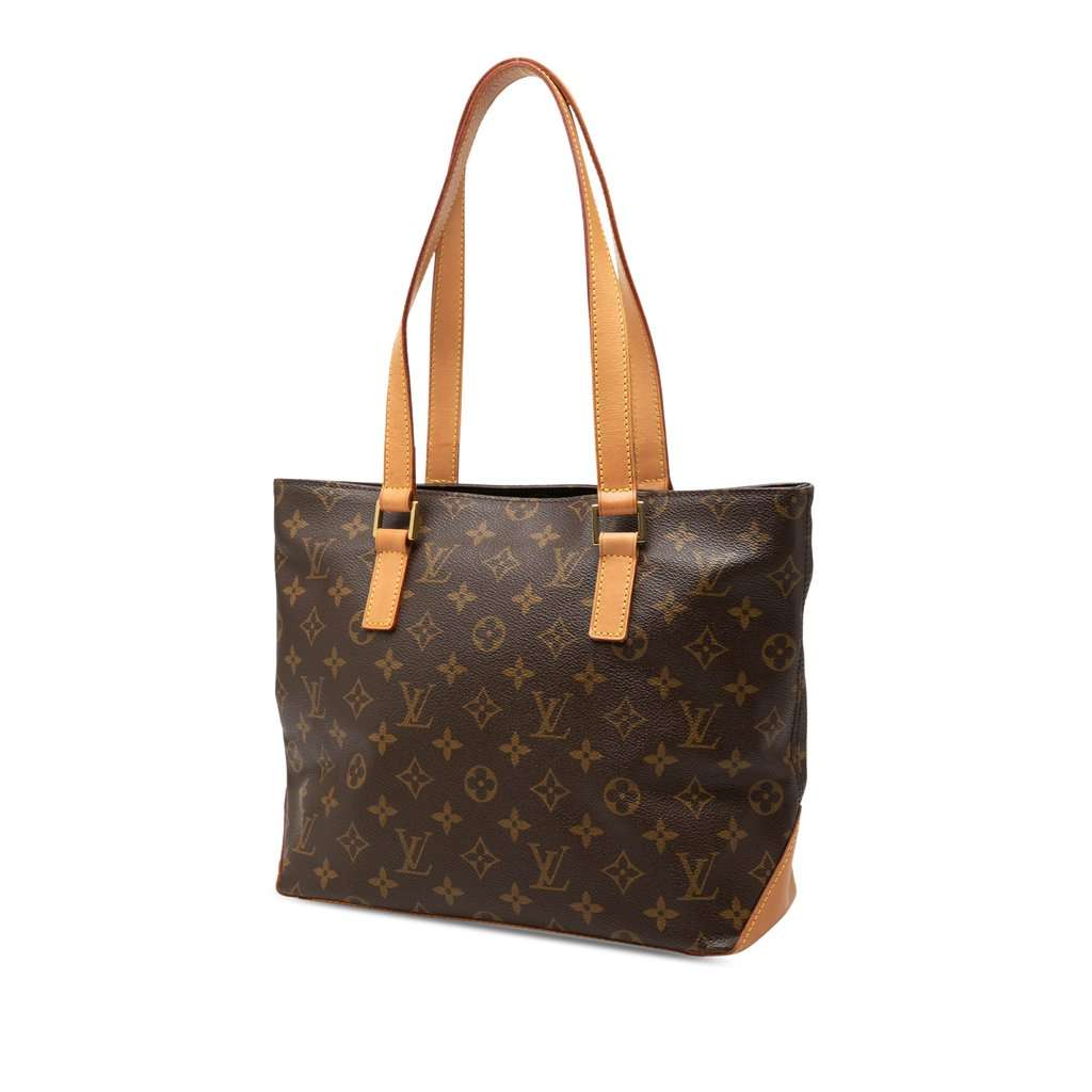 Louis Vuitton Monogram Cabas Piano Brown Very good - Back View