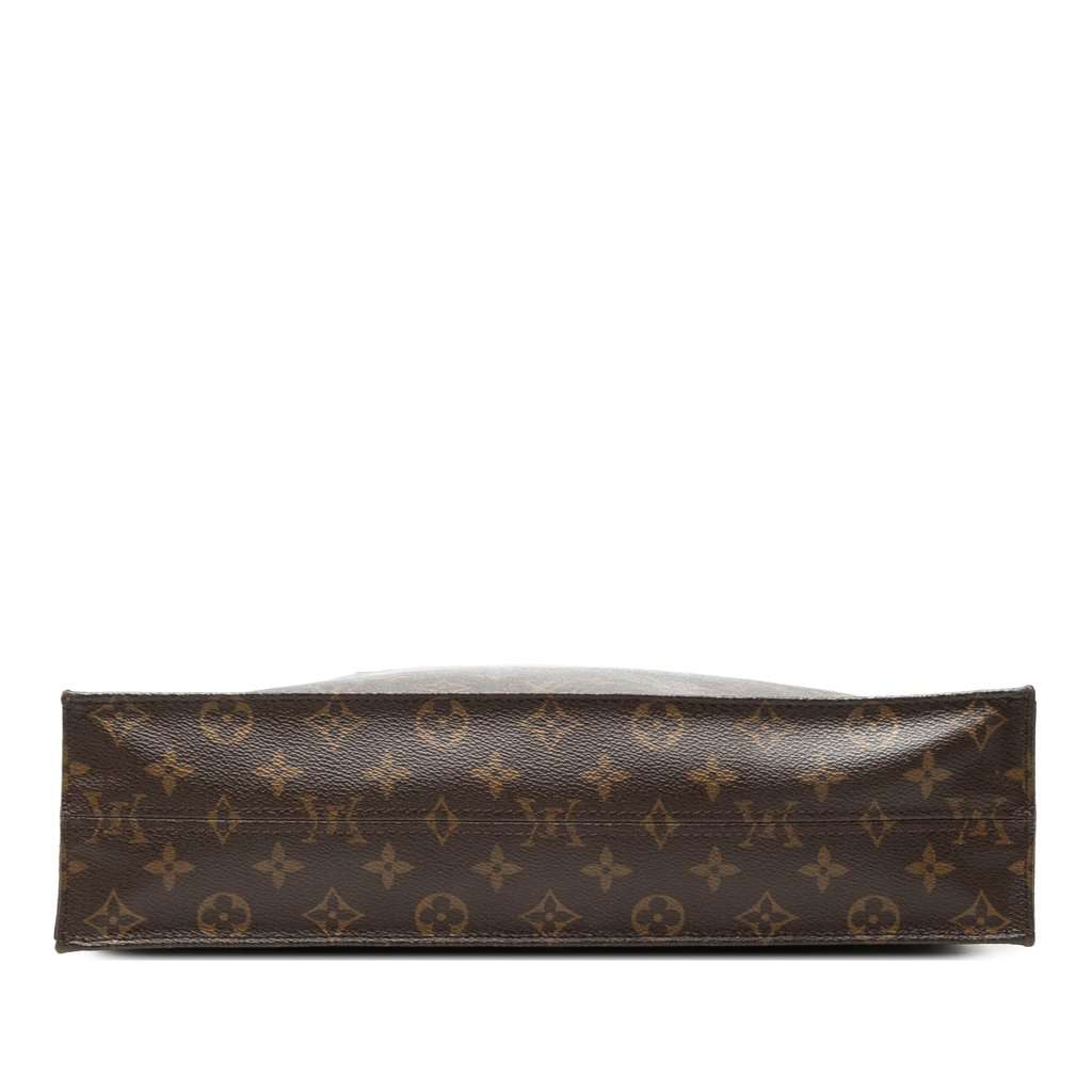 Louis Vuitton Monogram Sac Plat Brown Very good - Inside View